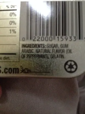 Altoids Peppermint Mints
