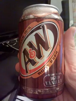 A&W Root Beer Can