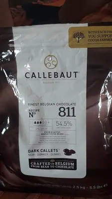 Callebaut Dark Couverture 811 54.5% Callets