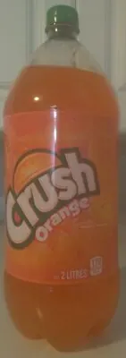 Crush Orange Soda Can