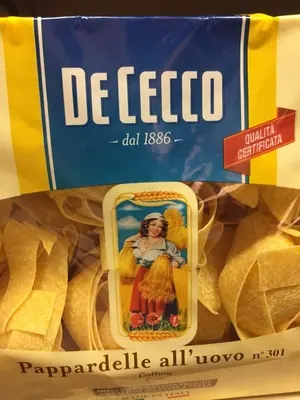 De Cecco Pappardelle all'Uovo