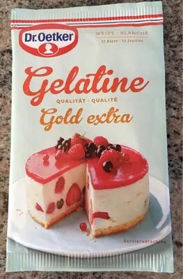 Dr. Oetker Gold Gelatine Leaves