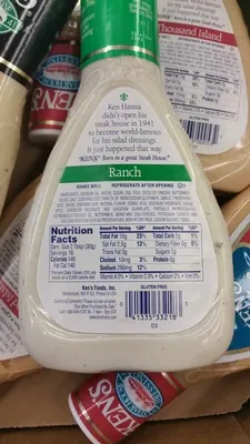 Ken's Steak House Ranch Dressing