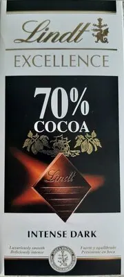 Lindt Excellence 70% Cocoa Dark