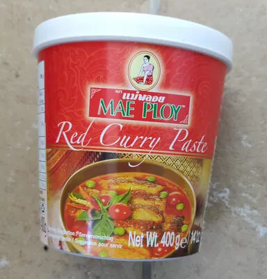 Mae Ploy Red Curry Paste