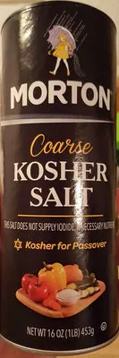 Morton Kosher Salt Coarse