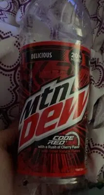 Mountain Dew Code Red Can