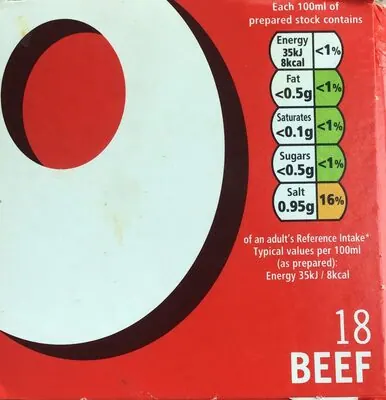 Oxo Beef Stock Cubes
