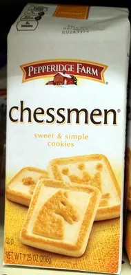 Pepperidge Farm Chessmen Butter Cookies