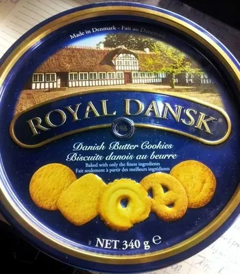 Royal Dansk Danish Butter Cookies Tin